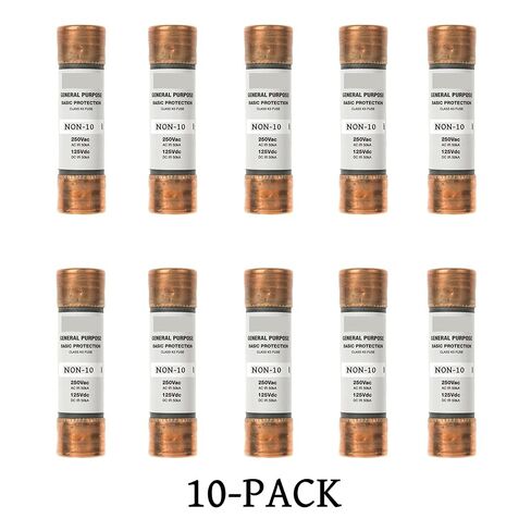 10 عبوات NON-10A غير 10 أمبير لمرة واحدة، NON-10 صمامات خرطوشة فئة K5 الحالية in Kuwait