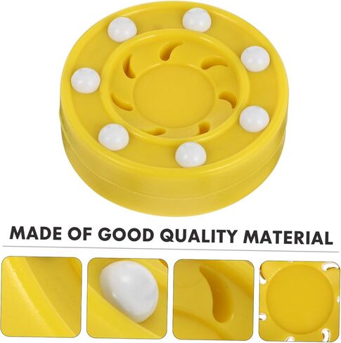 Totority Dry Land Hockey Puck Roller Hockey Game Puck for Men Women with Smooth Flat Surface and Dense Texture Designed for Indoor and Outdoor Training Consistent Powerful Shots in Saudi Arabia