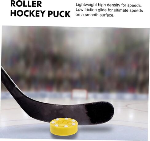 Totority Dry Land Hockey Puck Roller Hockey Game Puck for Men Women with Smooth Flat Surface and Dense Texture Designed for Indoor and Outdoor Training Consistent Powerful Shots in Saudi Arabia