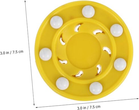 Totority Dry Land Hockey Puck Roller Hockey Game Puck for Men Women with Smooth Flat Surface and Dense Texture Designed for Indoor and Outdoor Training Consistent Powerful Shots in Saudi Arabia