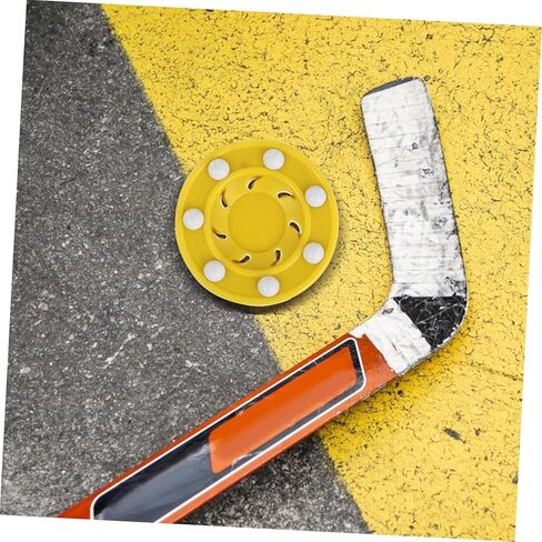 Happyyami Professional Roller Hockey Puck for Street and Floor Games High-Strength Material Smooth Glide for Training and Competition Suitable for Women and Men in Saudi Arabia