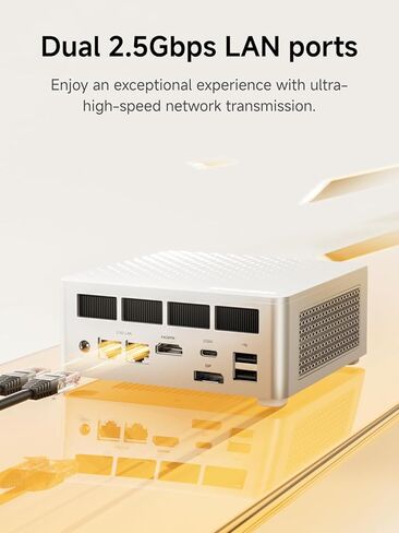 كمبيوتر صغير من MINSFORUM NAB9 Intel Core i9-12900HK 14 نواة/20 خيط، حتى 5.0 جيجا هرتز، ذاكرة وصول عشوائي 32 جيجا بايت، 1 تيرابايت PCIe4.0 SSD، كمبيوتر صغير ثنائي 2.5 جيجا RJ45 LAN صغير، 2 × HDMI/USB-C(4K@60 هرتز)، 7X USB المنافذ، واي فاي 6، BT5.2 in Kuwait