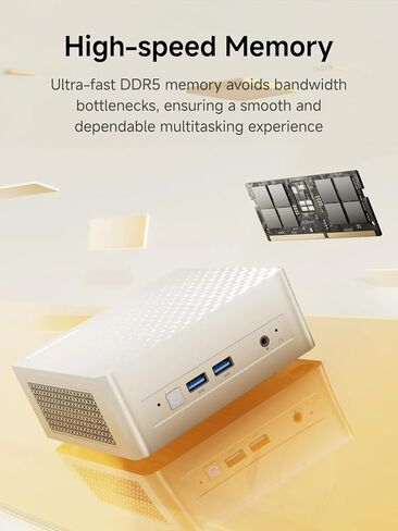 كمبيوتر صغير من MINSFORUM NAB9 Intel Core i9-12900HK 14 نواة/20 خيط، حتى 5.0 جيجا هرتز، ذاكرة وصول عشوائي 32 جيجا بايت، 1 تيرابايت PCIe4.0 SSD، كمبيوتر صغير ثنائي 2.5 جيجا RJ45 LAN صغير، 2 × HDMI/USB-C(4K@60 هرتز)، 7X USB المنافذ، واي فاي 6، BT5.2 in Kuwait