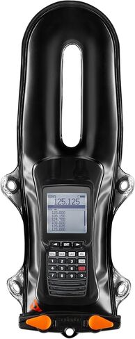 Aquapac Extra Strong Lash Down Case For Pro VHF Waterproof, 2 Way Radio, Shoulder Strap or Adjustable 3 Way Harness, Double Ziplock Closure, 2 Colours, 5 Year Warranty, Professional in Kuwait