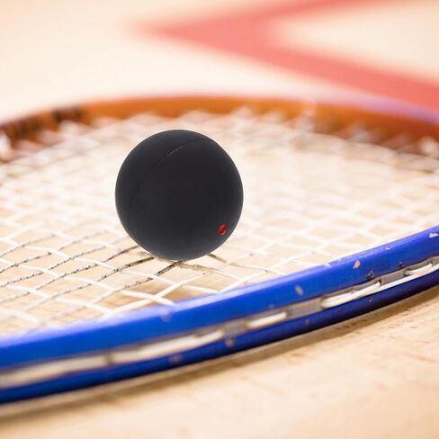 Luxshiny Professional Single Dot Small Squash Ball 37mm Rubber Training Racket Ball for Beginner Practice and Competition in Saudi Arabia