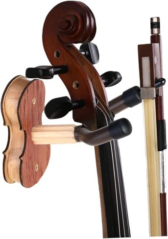 Abaodam Violin Wall Rack Prayer Wall Mount Violin Wall Hanger Violin Hanger Violin Wall Mout Wooden in Saudi Arabia