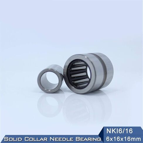 NKI6/16 محمل ذو بكرات إبرية تحمل 6x16x16 مللي متر محامل طوق الصلبة مع الحلقة الداخلية NKI 6/16 in Kuwait