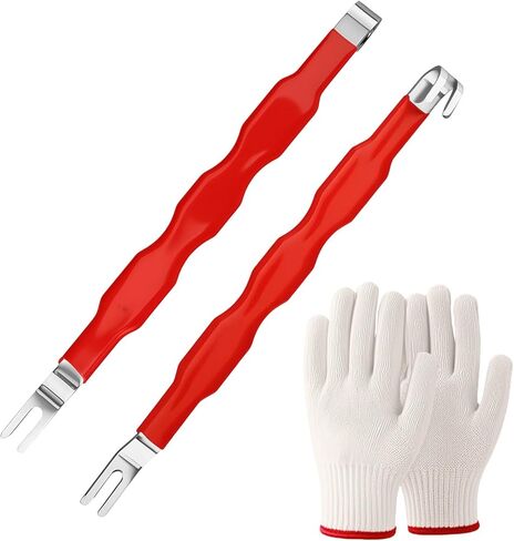 قطعتان من أداة إزالة الموصلات الطرفية الكهربائية للسيارات، كماشة فصل كهربائية مزدوجة الرأس مع قفازات، عالمية لأنظمة أسلاك الشاحنات وسيارات الدفع الرباعي، مجموعة أدوات إزالة الأطراف in Kuwait