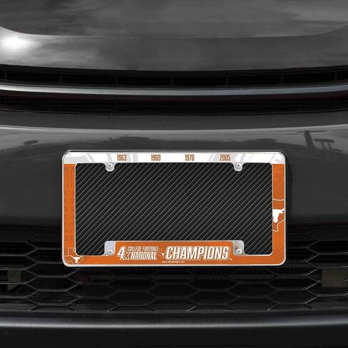 Rico Industries NCAA Florida Gators 2025 Men's Basketball National Champions 12" x 6" Chrome All Over Automotive License Plate Frame for Car/Truck/SUV in Saudi Arabia