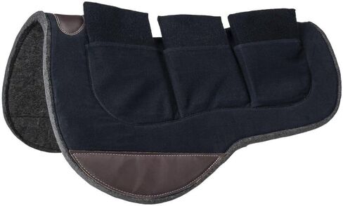 Tough 1 Barrel Shim Saddle Pad Black in Saudi Arabia