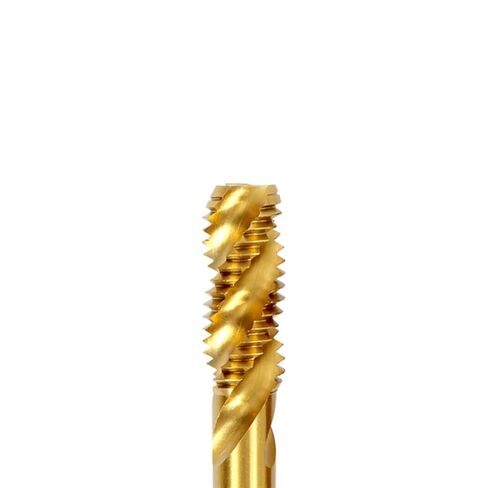 Insert Cobalt Screw Thread Tap Drill Bits Spiral Pointed Flute ST2-ST12 5Pcs(Pointed Tap,5PCS_ST4X0.7) in Saudi Arabia