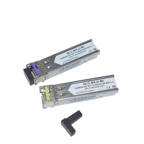 3 أزواج من الوحدة البصرية SFP 1.25G Tx1490nm/Rx1550nm Tx1550nm/Rx1490nm 80km GLC-BX-D/U-80 DOM SFP أجهزة الإرسال والاستقبال in Kuwait