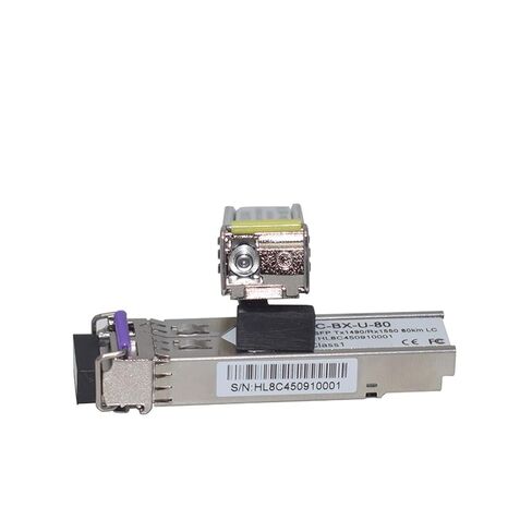3 أزواج من الوحدة البصرية SFP 1.25G Tx1490nm/Rx1550nm Tx1550nm/Rx1490nm 80km GLC-BX-D/U-80 DOM SFP أجهزة الإرسال والاستقبال in Kuwait