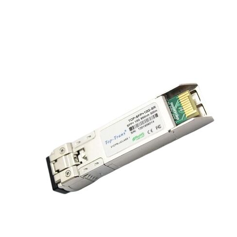 TOP-SFP + 10G-SR 10G وحدة الألياف الضوئية متعددة الأوضاع SFP + 10G 300m LC وحدة بصرية للواجهة in Saudi Arabia