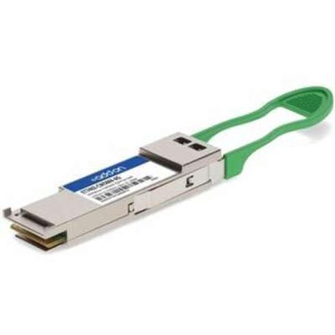 Brocade Compatible 100GBASE-DR QSFP28 Single Lambda Optical Transceiver, Silver, TAA Compliant, 500m Range, SMF, Hot-Swappable in Saudi Arabia