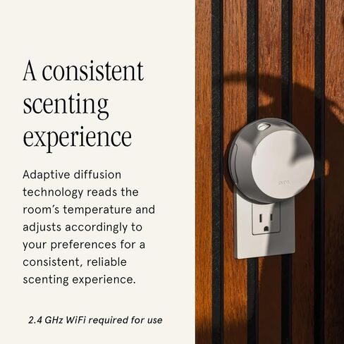 Pura 4 Smart Fragrance Diffuser - Adjustable Home Diffuser with LED Light & Automatic Vial Detection - Wi-Fi Device for Personalized Home Scenting Experience - Long-Lasting Aroma in Saudi Arabia
