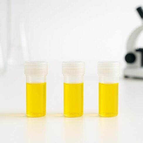 15 Pcs 5ml Plastic Test Tubes, Plastic Vials with Caps, Small Test Tubes with Lids, Small Bottle Storage Container Vial for Lab Sample in Saudi Arabia