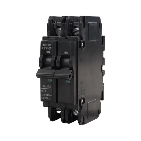 AC Miniature Circuit Breaker 30 Amp 120V/240V 2-Pole DIN Rail Mount (35mm) Circuit Breaker UL 489 Listed HCB1U-60 MCB in Saudi Arabia