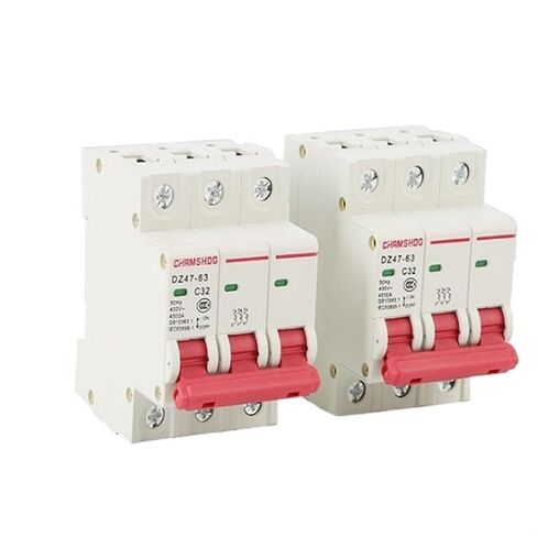 Dz47s-63 Small Circuit Breaker 3P/32a Household air Switch 63a Micro Switch C45 Breaking 10000 (Size : DZ47-63/3P 63A) in Saudi Arabia