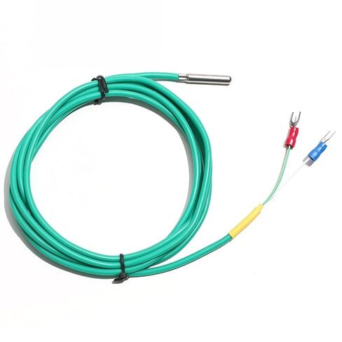 K Type Temperature Sensor Thermocouple 0~260°C Degree 4x30mm 316 Metal Probe Size 1Pcs(Length 10m) in Saudi Arabia