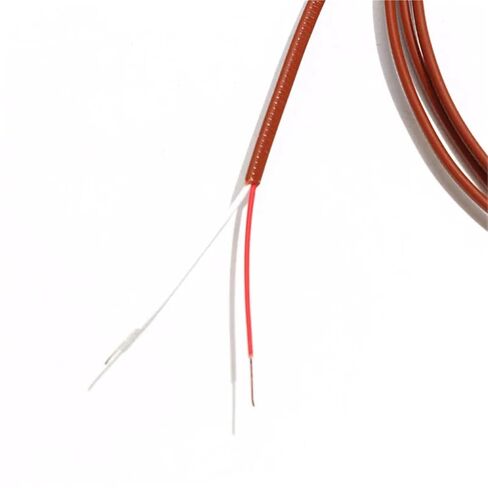 T-Type PTFE Thermocouple 1M/2M/3.0M Temperature Sensor Liquid Measurement Small Probe 1Pcs(T probe3x50mm 3.0M) in Saudi Arabia