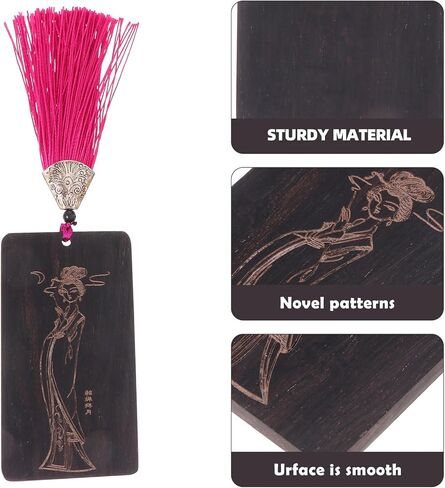 لوح تخزين جوزينج بيك من خشب الصندل، حامل أظافر بيبا خشبي طبيعي مع تصميم عتيق، منظم أظافر جوزينج لملحقات الآلات الوترية، لون عشوائي عشوائي in Kuwait