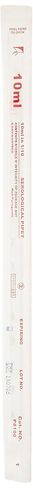 Globe Scientific 1872 Polystyrene Serological Pipette, 10mL Capacity, Open End, 310mm Length, Sterile, Red, Individually Wrapped (Case of 200) in Saudi Arabia