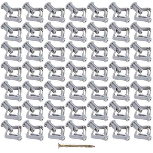 Holibanna 100pcs Plastic Butterfly Plug for Wall Repair Drywall Patch Expansion Tube Wall Spackle Filler in Kuwait