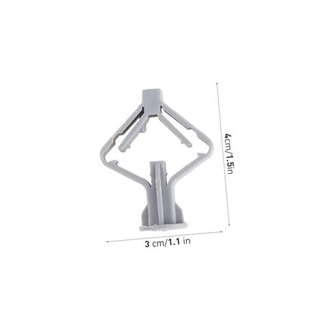 Holibanna 100pcs Plastic Butterfly Plug for Wall Repair Drywall Patch Expansion Tube Wall Spackle Filler in Kuwait