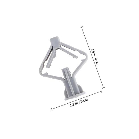 100pcs Drywall Fixings Plastic Wall Plug Expansion Anchor Butterfly Fixer for Spackle Wall Repair in Saudi Arabia