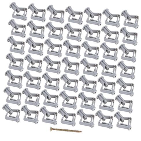 STOBAZA 100pcs Drywall Patch Fixing Plastic Butterfly Plugs Wall Plug Expansion Tube in Saudi Arabia