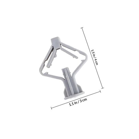 STOBAZA 100pcs Drywall Patch Fixing Plastic Butterfly Plugs Wall Plug Expansion Tube in Saudi Arabia