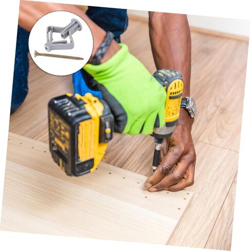 STOBAZA 100pcs Drywall Patch Fixing Plastic Butterfly Plugs Wall Plug Expansion Tube in Saudi Arabia