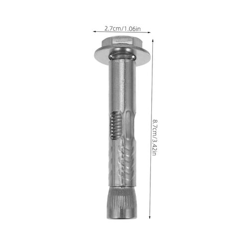 Veemoon 6pcs Heavy Duty Expansion Screw Anchors Sturdy Bolts for Secure Indoor Outdoor Use Reliable and Anchoring in Saudi Arabia