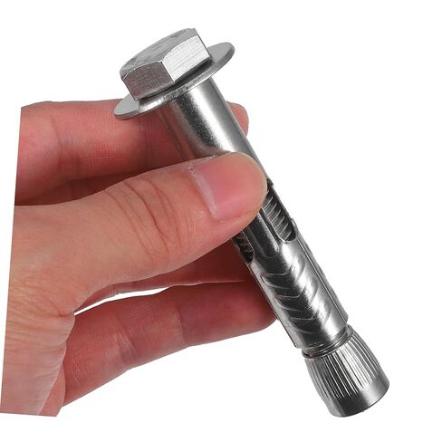 Veemoon 6pcs Heavy Duty Expansion Screw Anchors Sturdy Bolts for Secure Indoor Outdoor Use Reliable and Anchoring in Saudi Arabia