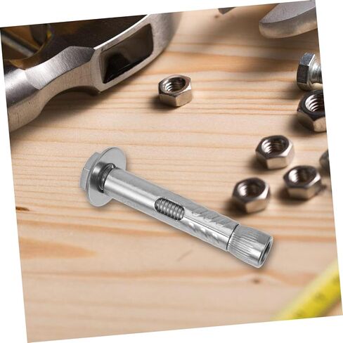 Veemoon 6pcs Heavy Duty Expansion Screw Anchors Sturdy Bolts for Secure Indoor Outdoor Use Reliable and Anchoring in Saudi Arabia