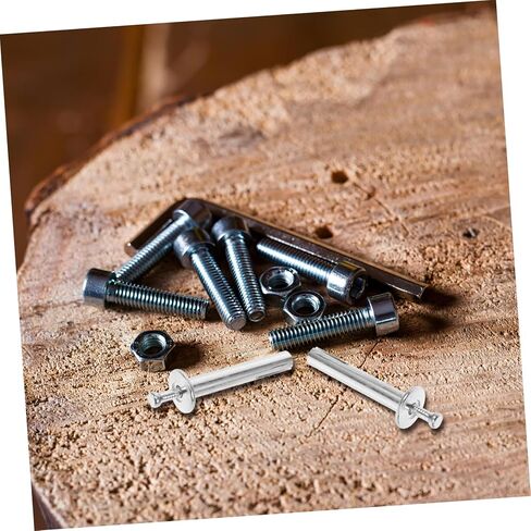 Homoyoyo 10pcs Heavy Duty Expansion Drive Nails for Concrete and Masonry Quick Installation Wall Anchors for Drywall and Brick Suitable for Home Improvement Projects in Saudi Arabia