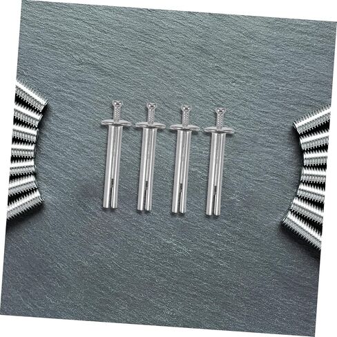 Homoyoyo 10pcs Heavy Duty Expansion Drive Nails for Concrete and Masonry Quick Installation Wall Anchors for Drywall and Brick Suitable for Home Improvement Projects in Saudi Arabia
