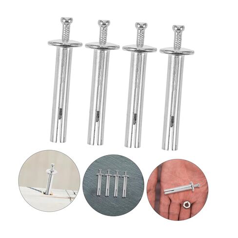 Homoyoyo 10pcs Heavy Duty Expansion Drive Nails for Concrete and Masonry Quick Installation Wall Anchors for Drywall and Brick Suitable for Home Improvement Projects in Saudi Arabia