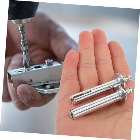 Homoyoyo 10pcs Heavy Duty Expansion Drive Nails for Concrete and Masonry Quick Installation Wall Anchors for Drywall and Brick Suitable for Home Improvement Projects in Saudi Arabia