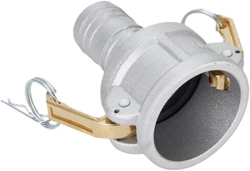 الألومنيوم نوع CR Camlock المناسب، 2 "أنثى Camlock x 1-1 / 2" خرطوم عرقوب in Saudi Arabia