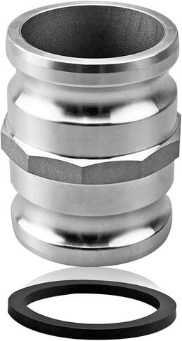AA Type Cam and Groove Spool Adapter, Fit for 3" Male Camlock x 3" Male Camlock, Aluminum Adapter in Saudi Arabia