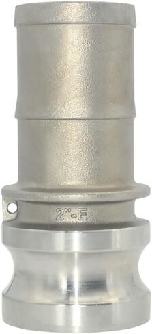 316 Stainless Steel E-Type Trash Pump Connector, Male Cam Lock, E-Type Cam Groove Hose Connector (3/4") in Kuwait