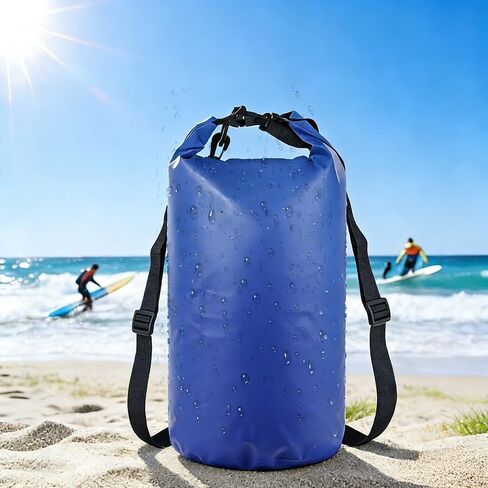 Dry Bag Waterproof,25L Floating and Lightweight Bags for Kayaking,Boating, Fishing,Swimming and Camping with Waterproof Phone Case-Orange in Saudi Arabia