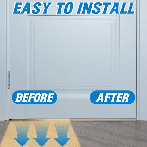 Pushglossy 2 Pack Slide on Door Sweep 35-3/4 Inches Double Bulb Weatherstrip Bottom Seal Compatible with Taylor Door for Energy Efficiency and Draft Protection in Saudi Arabia