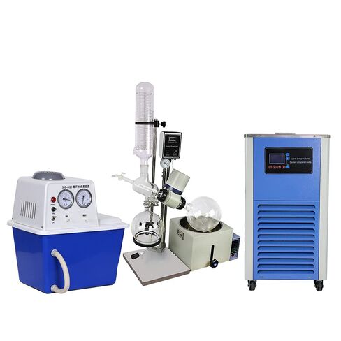 HNZXIB 2L Rotary Evaporator with Chiller and Vacuum Pump, 110V in Saudi Arabia