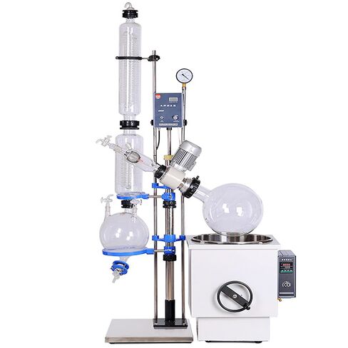20L Rotary Evaporator, Lab Essential Oil Distillation Kit Commercial Essential Oil Distiller Machine Evaporation Speed for Solvent Recovery, Essential Oil Extraction, Lab, Pilot Plant in Saudi Arabia