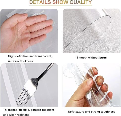 Transparent PVC Door Curtain, Windproof Strip Curtain for Freezer, Warehouse, Shop & Patio, Heavy-Duty PVC Door Strips (180x200cm/70.86x78.74in) in Saudi Arabia