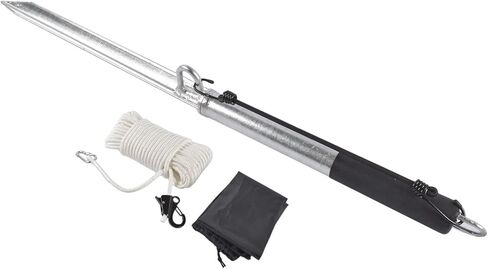 38" Sand Spike Boat Anchor Pole Anchch Shore Spike with Hook & 100Ft Line in Saudi Arabia