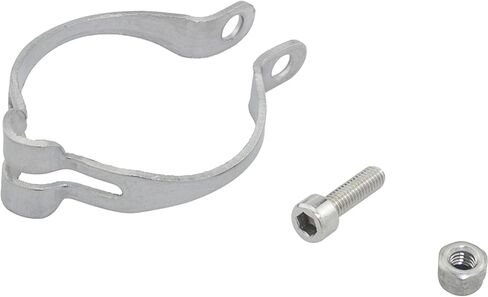 2PCS Bicycle Brake and Derailleur Cable Housing Guide Base 25.4mm Metal Rings Derailleur Cable Base Guide Clip Fitting Line Tube for Mountain Bikes in Saudi Arabia